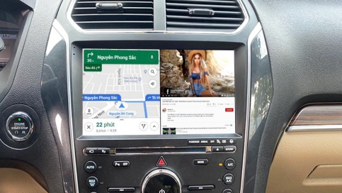 Màn hình DVD Android liền camera 360 Ford Explorer 2016 - nay | Gotech GT360 Plus